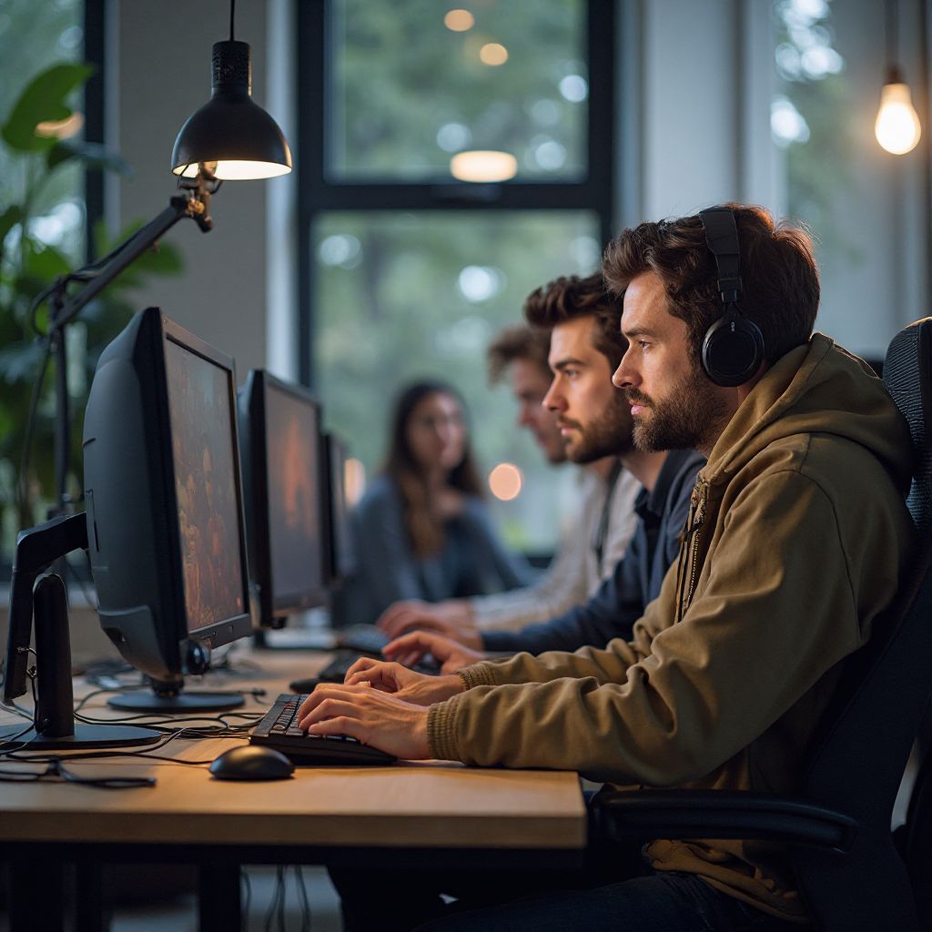 Online Games team at the early stage